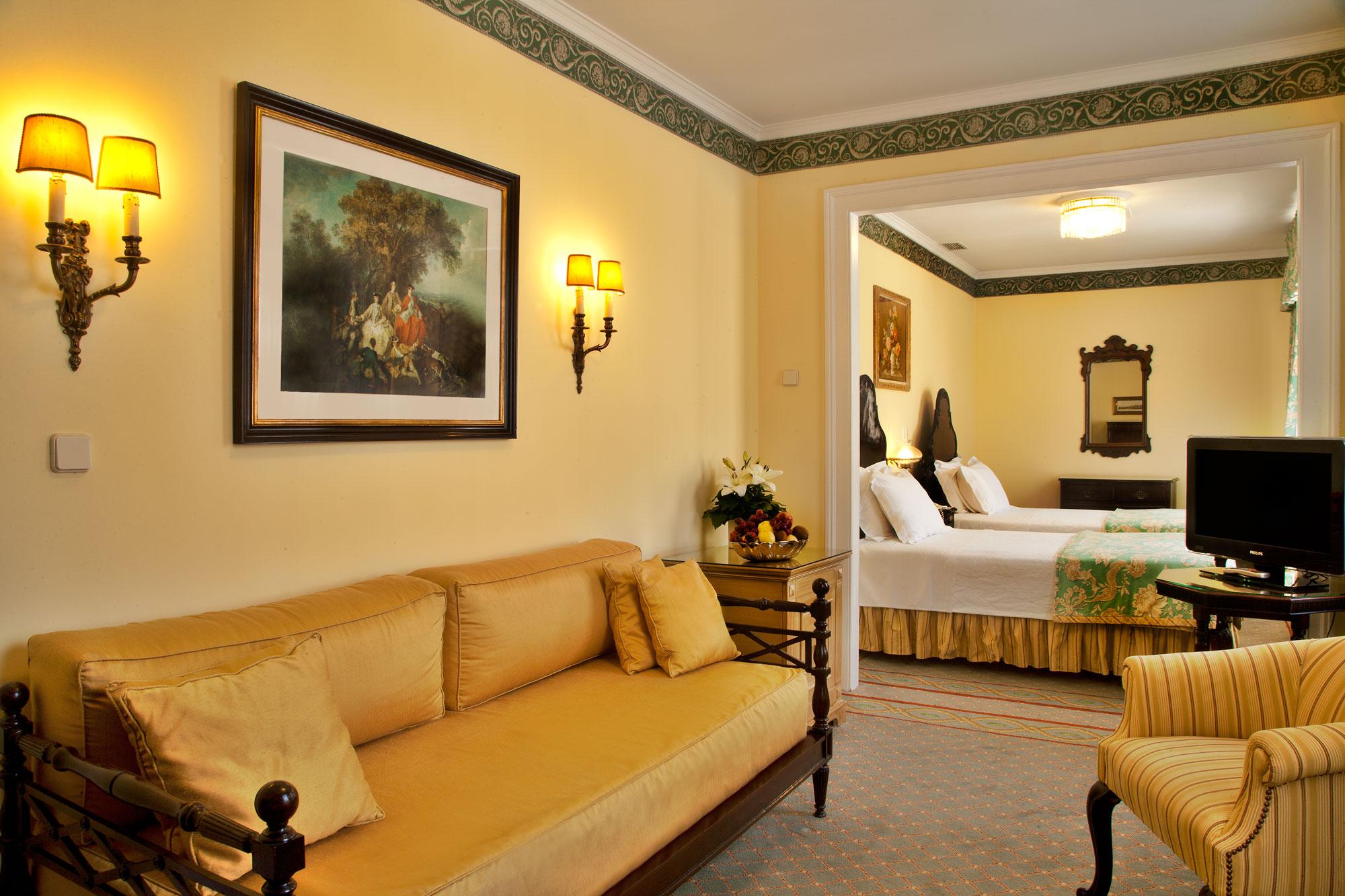 Hotel Avenida Palace Lisboa Exteriér fotografie A suite at the hotel